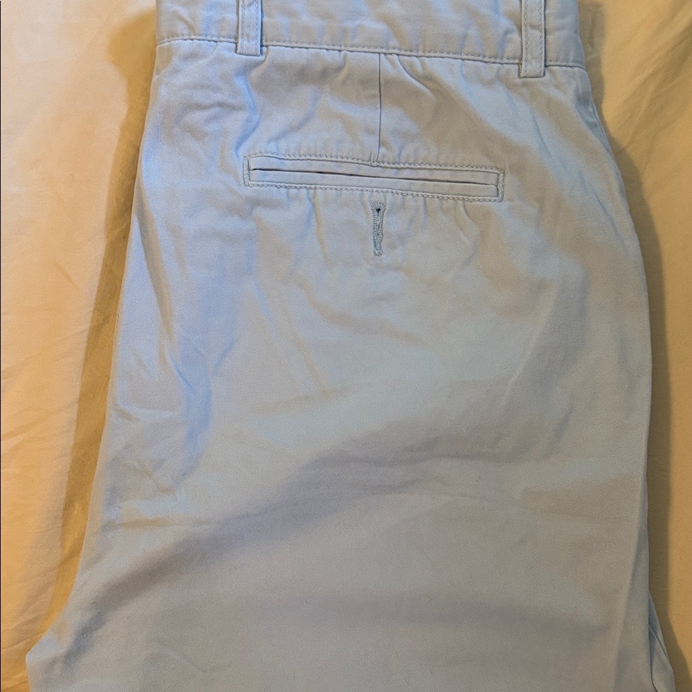 Round Tree & York Casuals Men’s Flat Front Classic Fit Blue Shorts Size 36